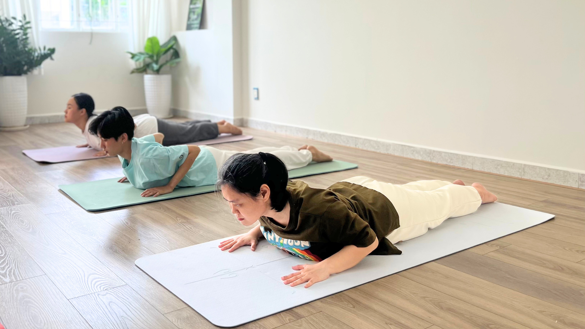 Cộng đồng 4U Yoga trong một Buổi tập chung